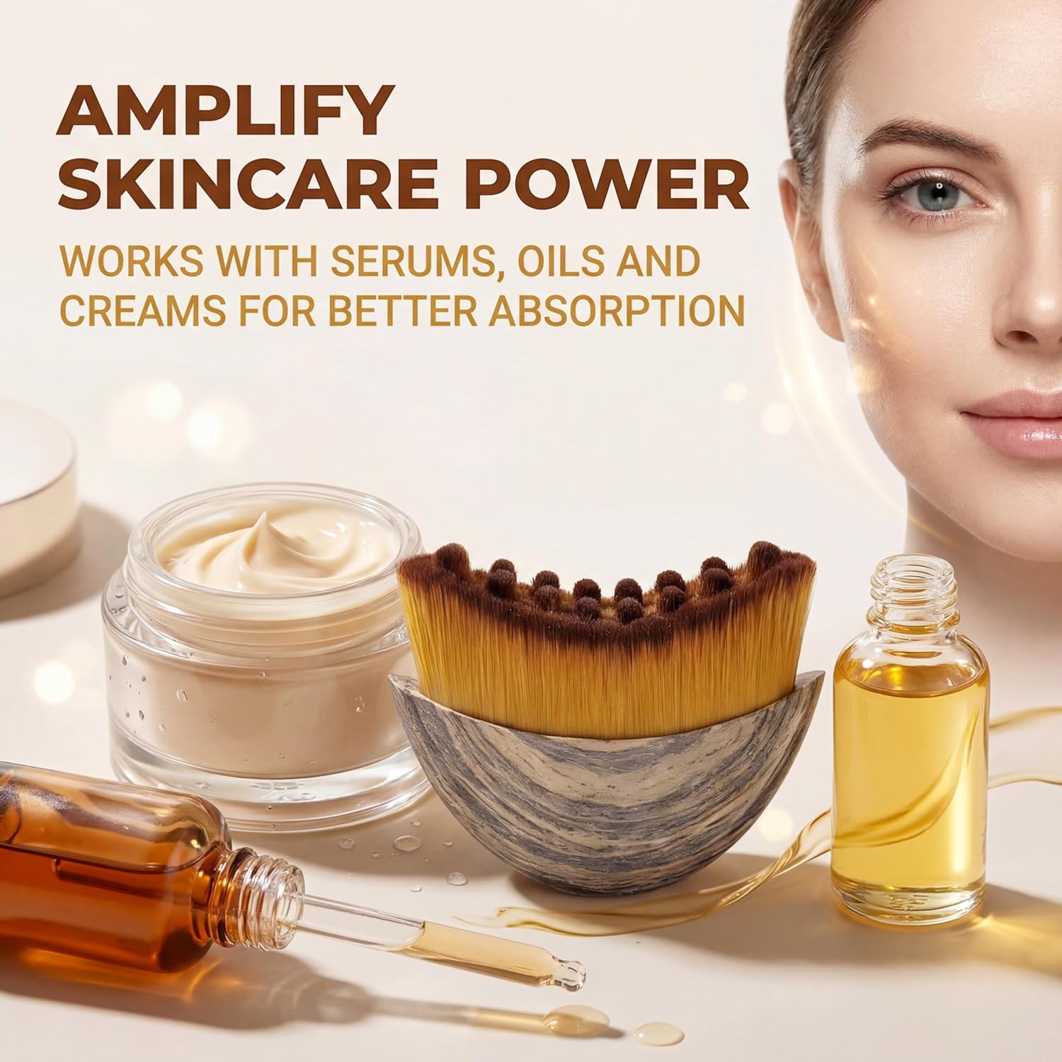 Luxe Glow Facial Brush